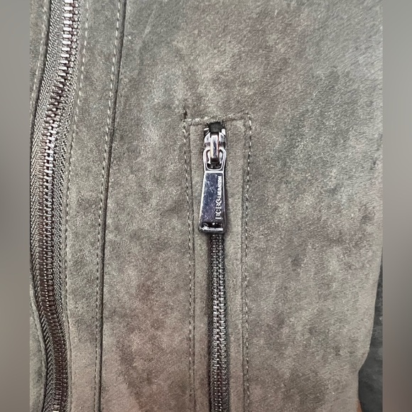 Suede bcbg bomber jacket - Picture 6 of 6